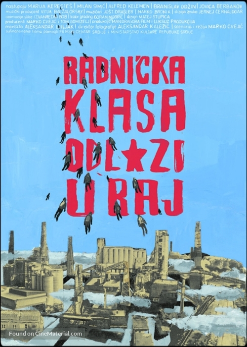 Radnicka klasa odlazi u raj (The Working Class Is Off to Paradise - Serbian Movie Poster