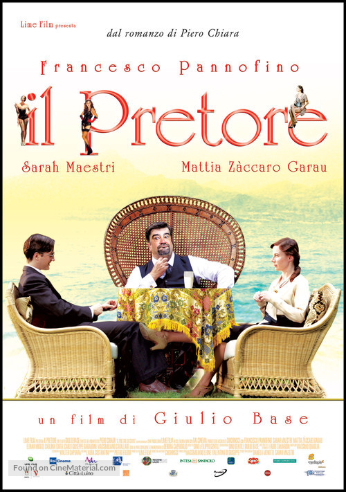 Il Pretore - Italian Movie Poster