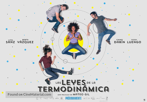 Las leyes de la termodin&aacute;mica - Spanish Movie Poster