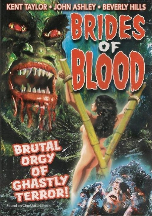 Brides of Blood - DVD movie cover