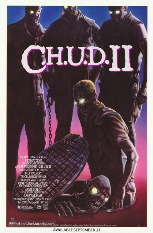 C.H.U.D. II - Bud the Chud - Movie Poster