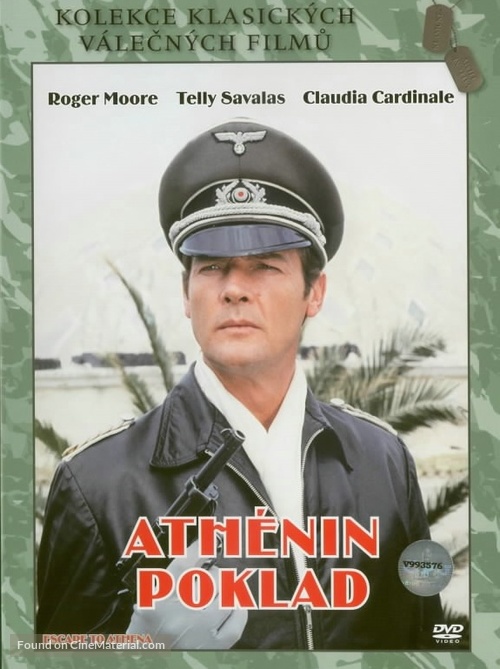 Escape to Athena - Czech DVD movie cover