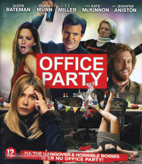 Office Christmas Party - Dutch Blu-Ray movie cover