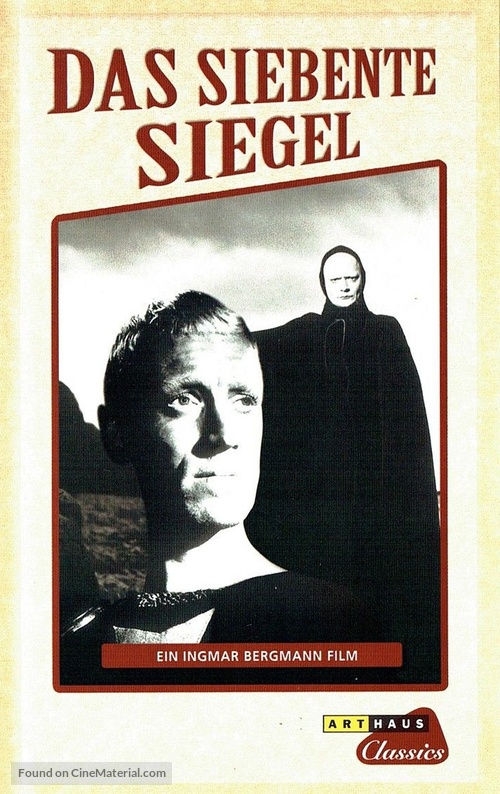 Det sjunde inseglet - German VHS movie cover