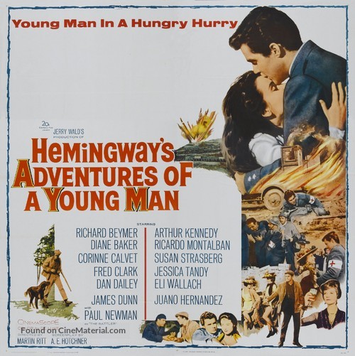 Hemingway&#039;s Adventures of a Young Man - Movie Poster