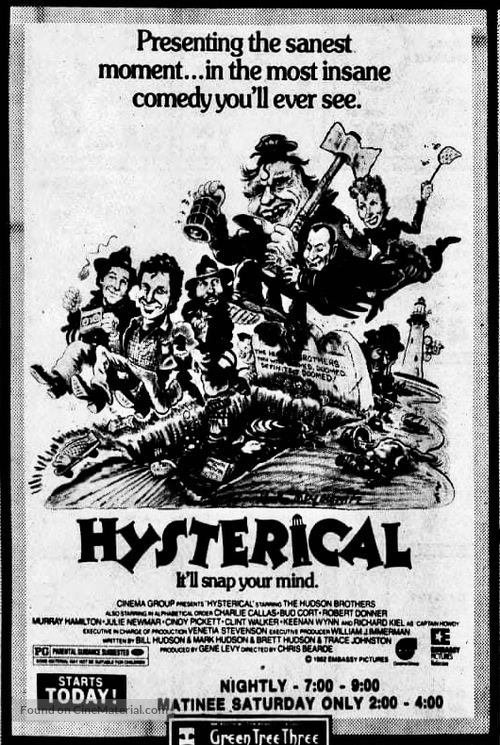 Hysterical - poster