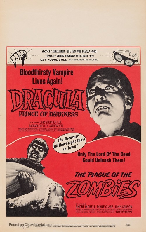 Dracula: Prince of Darkness - Movie Poster
