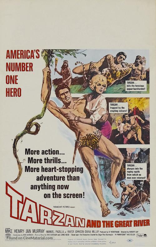 Tarzan and the Great River - Movie Poster