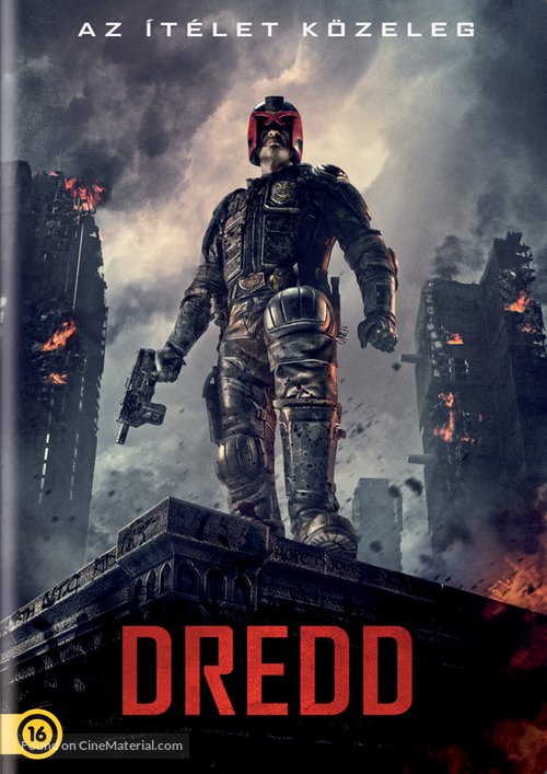 Dredd - Hungarian DVD movie cover