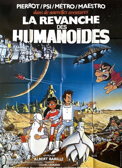 Revanche des humanoides, La - French Movie Poster