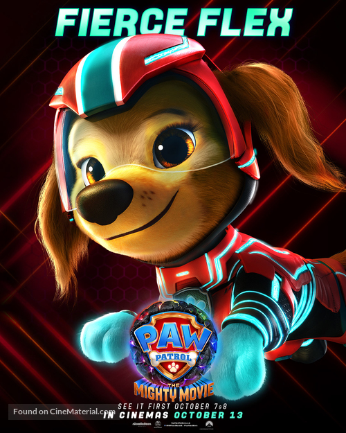 PAW Patrol: The Mighty Movie - British Movie Poster