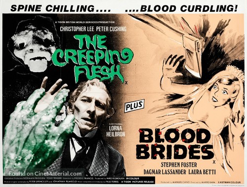 The Creeping Flesh - British Combo movie poster