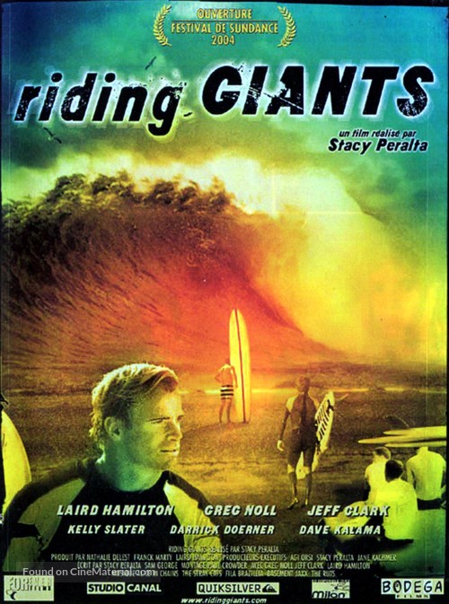 Riding Giants - French Movie Poster