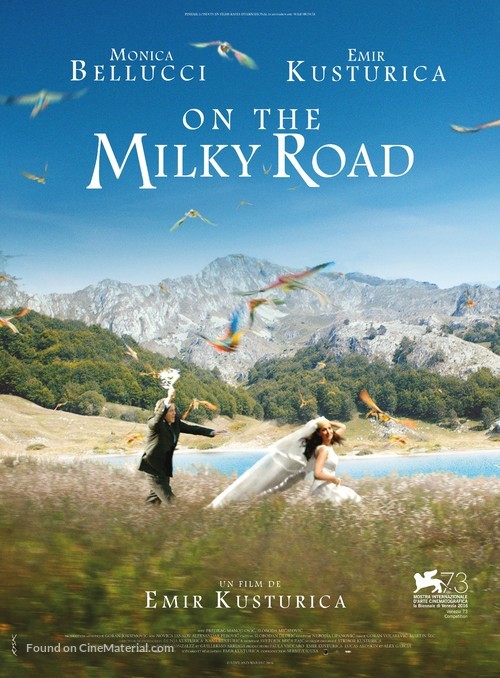 On the Milky Road - French Movie Poster