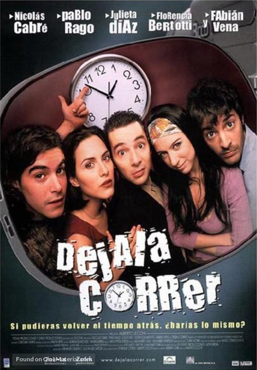 D&eacute;jala correr - Argentinian Movie Poster