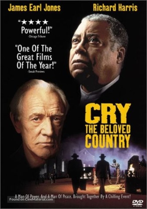 Cry, the Beloved Country - DVD movie cover