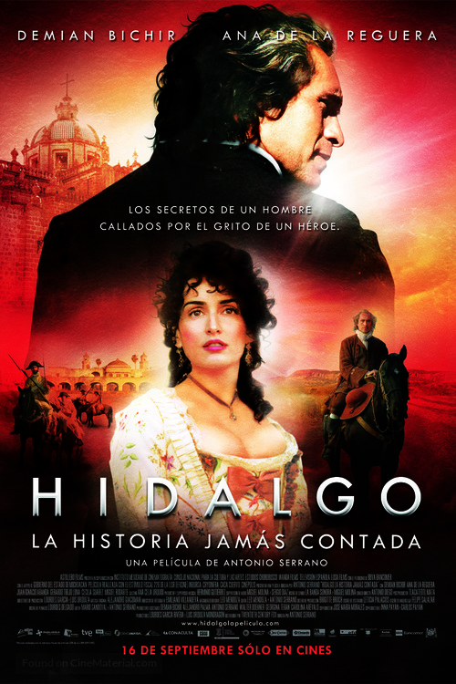 Hidalgo - La historia jam&aacute;s contada. - Mexican Movie Poster