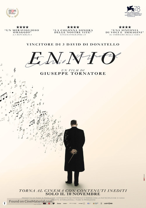 Ennio - Italian Movie Poster