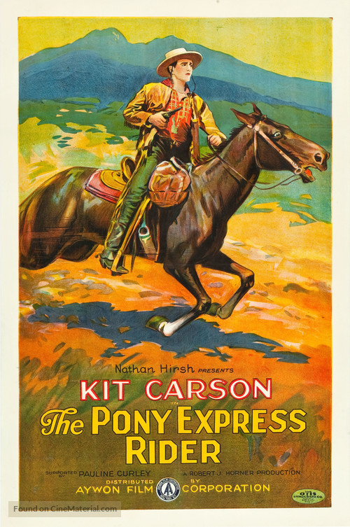 Pony Express Rider - Movie Poster