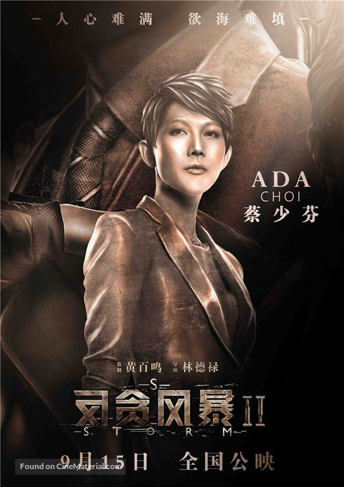 S Storm - Hong Kong Movie Poster