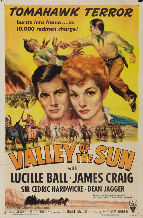 Valley of the Sun - Re-release movie poster