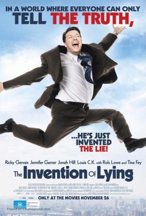 The Invention of Lying - Australian Movie Poster