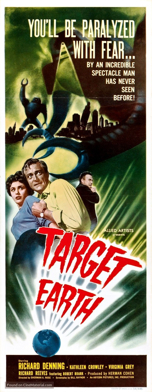 Target Earth - Movie Poster