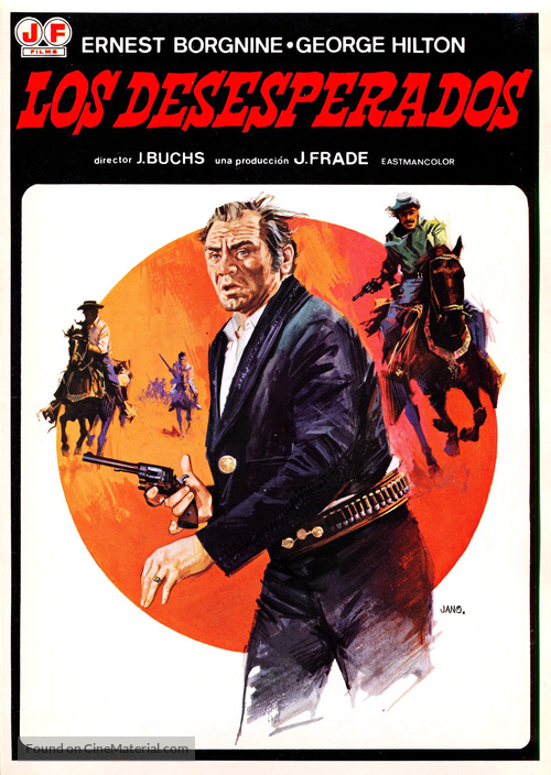 Los desesperados - Spanish Movie Poster