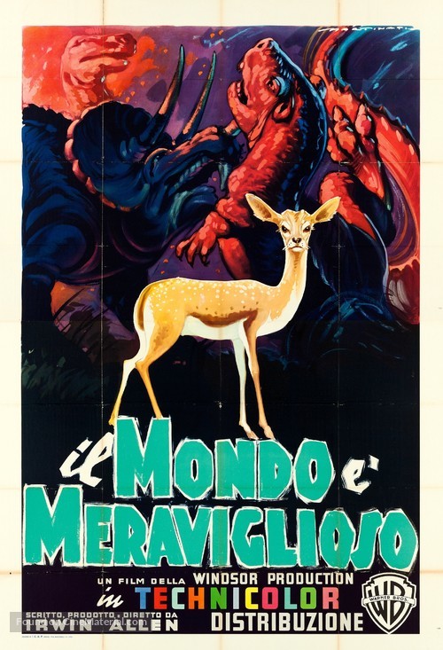 The Animal World - Italian Movie Poster