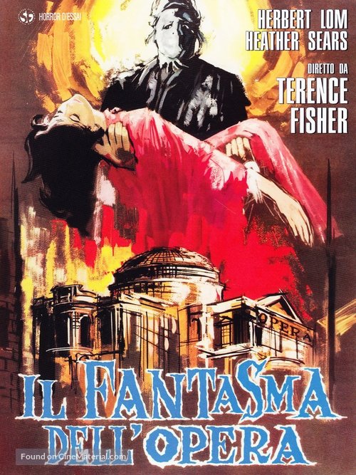 The Phantom of the Opera - Italian Movie Cover