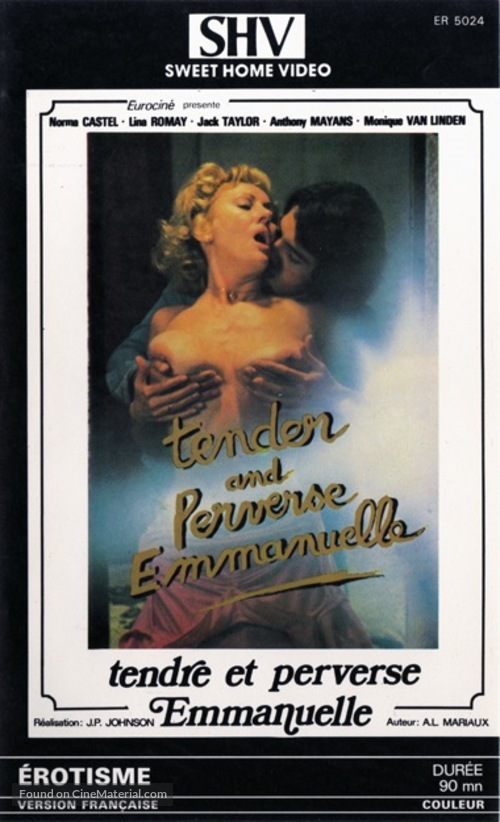 Tendre et perverse Emanuelle - French VHS movie cover