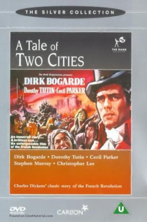 A Tale of Two Cities - British DVD movie cover