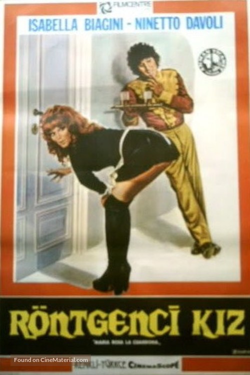 Maria Rosa la guardona - Turkish Movie Poster