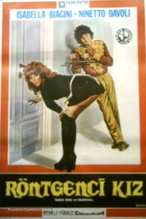 Maria Rosa la guardona - Turkish Movie Poster