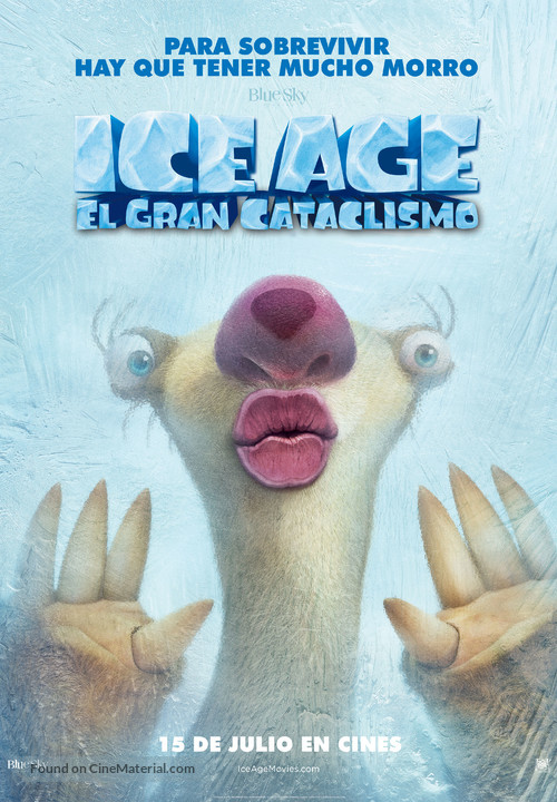 Ice Age: Collision Course - Spanish Movie Poster