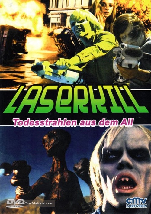 Laserblast - German DVD movie cover