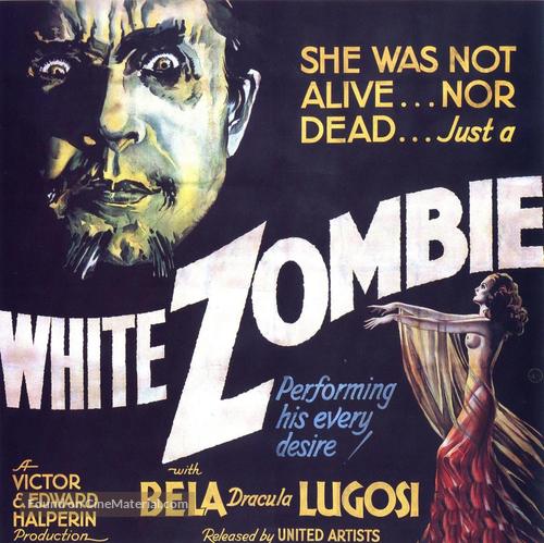 White Zombie - British Movie Poster