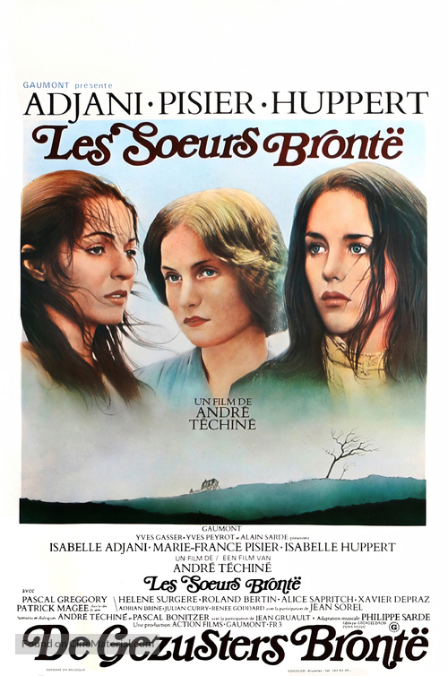 Les soeurs Bront&euml; - Belgian Movie Poster