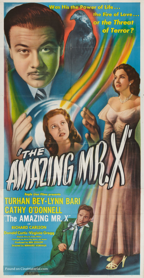 The Amazing Mr. X - Movie Poster