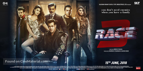 Race 3 - Indian Movie Poster