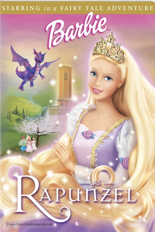 Barbie As Rapunzel - DVD movie cover