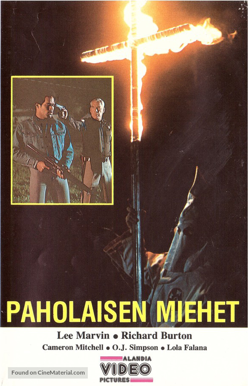 The Klansman - Finnish VHS movie cover