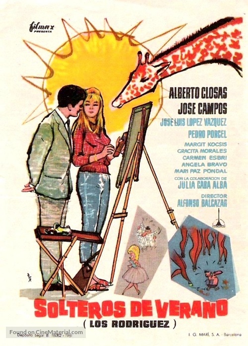 Solteros de verano - Spanish Movie Poster