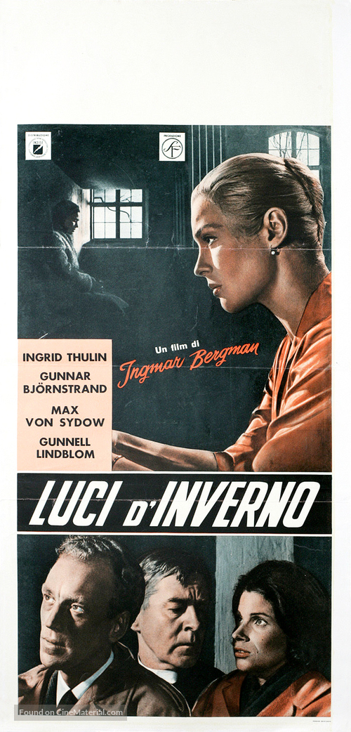 Nattvardsg&auml;sterna - Italian Movie Poster