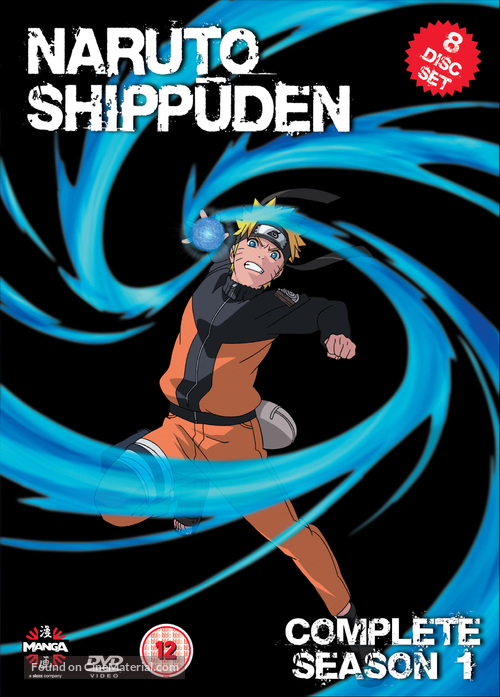 &quot;Naruto: Shipp&ucirc;den&quot; - British DVD movie cover