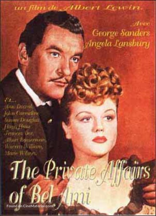 The Private Affairs of Bel Ami - French Movie Cover