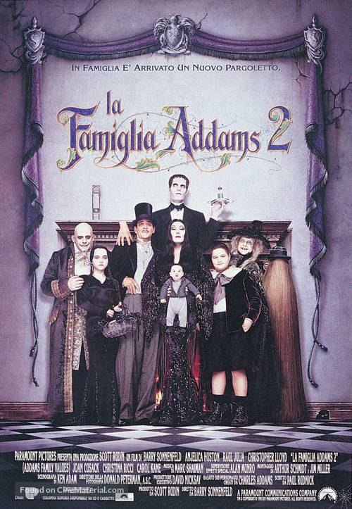 Addams Family Values - Italian Movie Poster