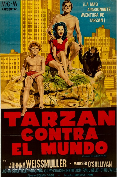 Tarzan&#039;s New York Adventure - Argentinian Movie Poster