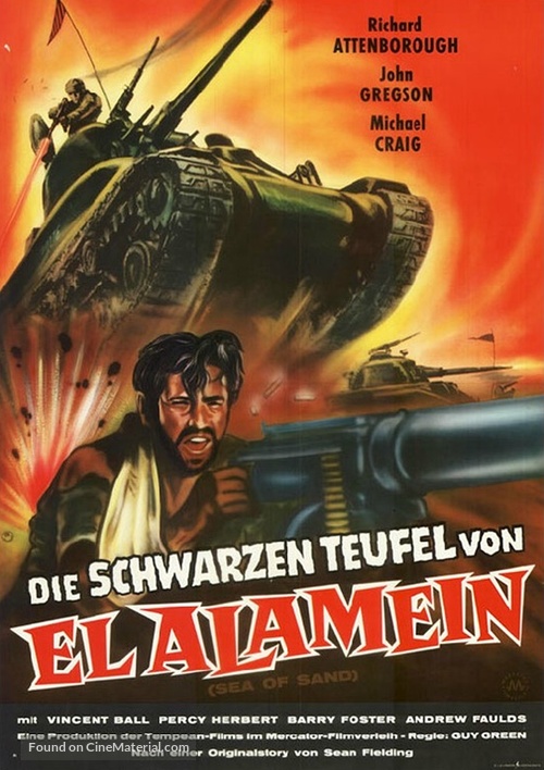 Sea of Sand - German Movie Poster