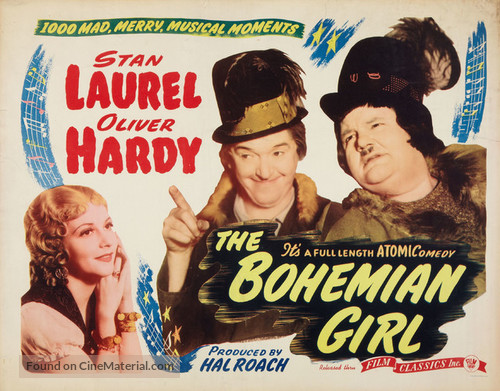 The Bohemian Girl - Re-release movie poster